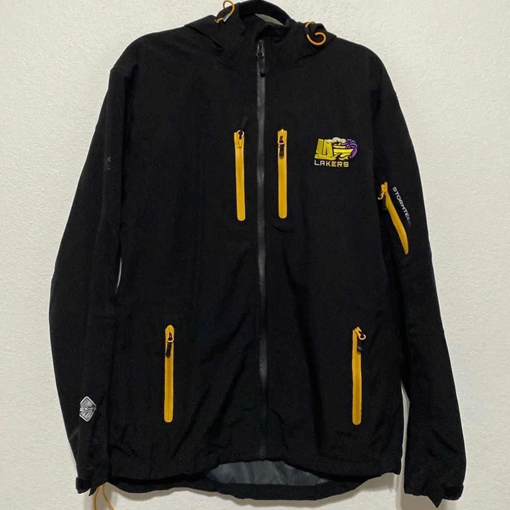 Stormtech NWOT H2Xtreme Performance Jacket Black Embroidered W/LA Lakers Size L